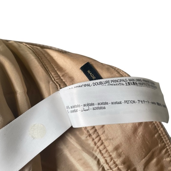 Massimo Dutti Two-button Wool Trousers In Beige Size US 2 - Picture 5 of 10